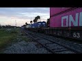 intermodal freight train fec 202 titusville