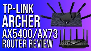 TP-Link AX73 AX5400 Dual-Band Gigabit Wi-Fi 6 Router Review - Best Budget Gaming/Streaming Router?