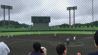 2017年7月24日 第９９回全国高等学校野球選手権　岩手大会 決勝戦  盛岡大学附属高校 vs. 久慈高校  植田拓選手 本塁打