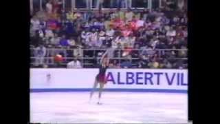 Lenka Kulovana 1992 Olympics Long Program