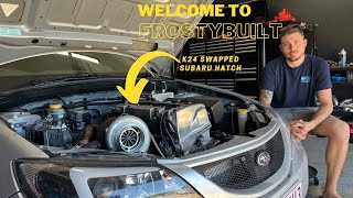 Welcome to FrostyBuilt - My K24 Subaru Build