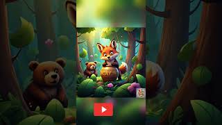 Beautiful story of भालू और जंगल का राज़ 🐻🐻🐍 #viralshort #youtubeshorts #animal #shorts #ytshorts