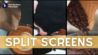 How to make a multi-screen video collage [ FilmoraGo Tutorial ]