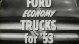 1953 Ford Heavy Duty Dump Truck Commercial