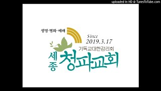 세종청파교회주일설교 20190428 부활절 제2주 주일예배 설교