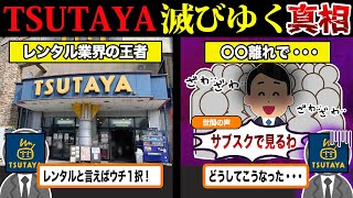 閉店ラッシュ止まらない...レンタル業界王者の『TSUTAYA』が悲惨すぎる件について...【ずんだもん＆ゆっくり解説】