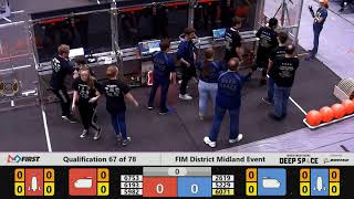 Qualification Match #67 - 2019 Midland District