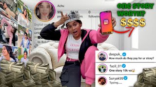 CELEBRITIES 1 INSTAGRAM STORY PAYMENT!!