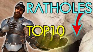 TOP 10 Best Ratholes that I found on the Center Map - ARK: Survival Ascended