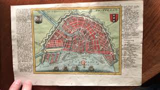 Amsterdam 1720s City Plan | Researching \u0026 Dating