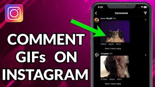 How to Comment GIFs On Instagram 2023 | NEW UPDATE