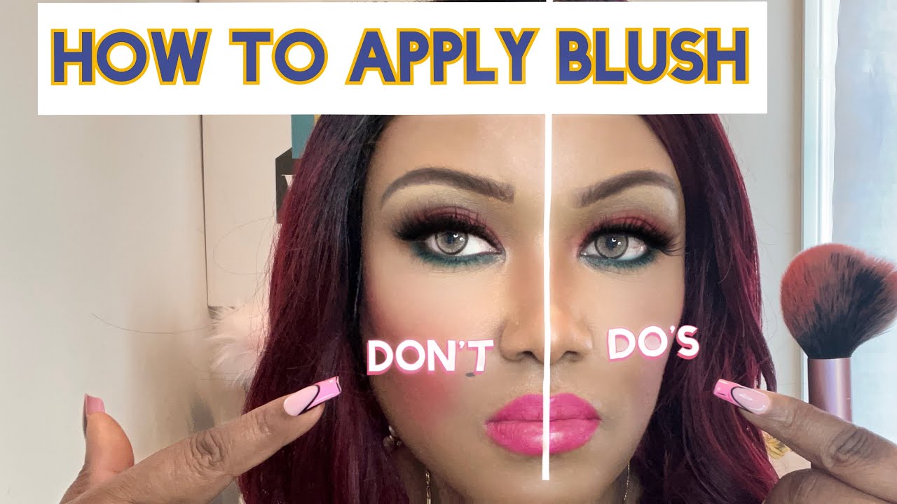 How To Apply Blush Easy Step By Step Youtube