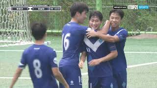 GOALㅣ제59회 추계대학축구연맹전ㅣ서울 광운대 vs 서울 숭실대ㅣ백두대간기 16강ㅣ태백 고원2구장ㅣ23.08.20