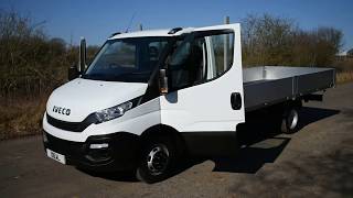 2017 Iveco Daily 34c14 Lwb Dropside Truck with 15ft 11\