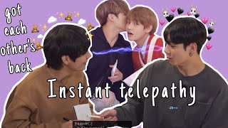 Taekook doesn’t have to say a word to understand each other | instant telepathy!