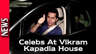 Latest Bollywood News - Celebs At Vikram Kapadia House - Bollywood Gossips