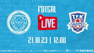 21.10.2023. Riga Futsal Club vs TFK Salaspils