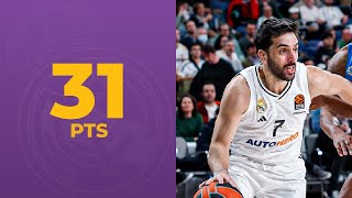 La TREMENDA actuación de Facundo Campazzo ante el Maccabi Tel Aviv