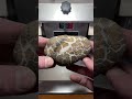 Polishing a Michigan Lightning Stone