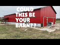 40x80 Pole Barn Tour!!