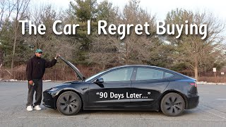 I Bought a BORING Tesla Model 3.. But I’d Do It Again (90 Day Review)