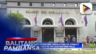 Comelec issues guidelines, regulations on conduct of surveys, debates for 2025 midterm polls