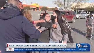 Fights over cake break out at Juarez Costco