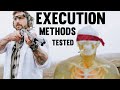 We Test Different Execution Methods with Ballistic Dummies