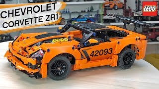 Обзор 42093 LEGO Technic Chevrolet Corvette ZR-1