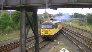 Scarborough Spa Express Colas 56087+WCR 37669 1Z21 Carnforth 280716