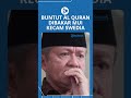 MUI Desak Panggil Dubes Swedia di Indonesia Buntut Pembakaran Al quran di Swedia