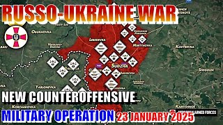 《War Footage》New Counteroffensive (January 23 2025) Russo-Ukraine Military Operation