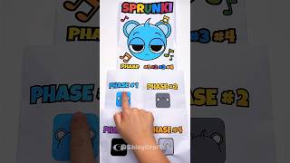 🌈SPRUNKI Sky | ASMR Phase 1vs2vs3vs4 squishy#blindbag #papercraft #sprunkiincredibox #squishy