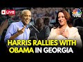 Obama Speech LIVE: Harris Rallies with Obama in Georgia for the First Time | Bruce Springsteen |N18G