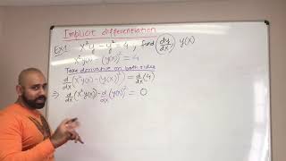 IMPLICIT DIFFERENTIATION SOLVED EXAMPLES (Part 1)
