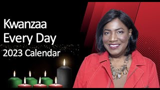 2023 Kwanzaa Everyday Calendar recorded extended