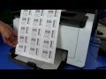 Printing barcode labels by using Laser printer