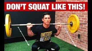 Stop Squatting Like This (AWFUL!!)