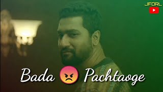 Pachtaoge ft. Arijit Singh  | Nora Fatehi, Vicky Kaushal  || whatsapp status Video ||