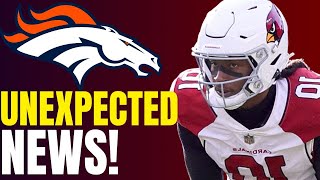 EXCELLENT NEWS ! NOBODY EXPECTED THIS! DENVER BRONCOS.