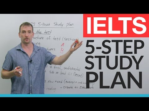 IELTS – The 5-step study plan