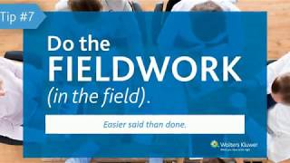 Fieldwork Tip #7 Do the Fieldwork (in the field!)