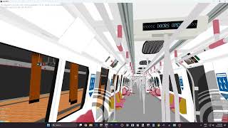 [OpenBVE] C151C Set [705/706] MTR Tsuen Wan Line 2003 Version From Yau Ma Tei To Kwai Fong