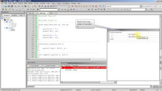 Debugging a C/C++ application in Code::Blocks