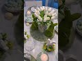 elegant easter tablescape soft greens bunnies u0026 chic spring decor 🐰🌿✨ easterdecor easter