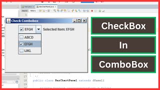 Java: JComboBox With JCheckBoxes Items Inside It - Checkable Item ComboBox [With Source Code]