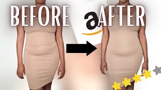 TRYING AMAZONS BEST RATED SHAPEWEAR | SHAPEWEAR TRY ON BEFORE AND AFTER