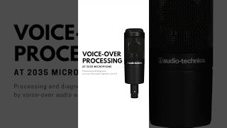 #Voiceover processing an #Audio-Technica AT2035 #Microphone ￼