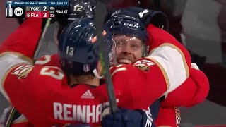 PANTHERS WIN GAME 3 IN OVERTIME 🚨 | 2023 NHL Stanley Cup Final