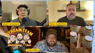 STREAM TEAM BEEKEEPING CHAT with JASON CROOK @BohemiaBees | (Intentional Beekeeping)